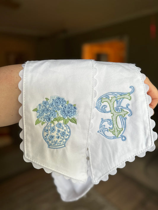 Hydrangea Wreath Sash